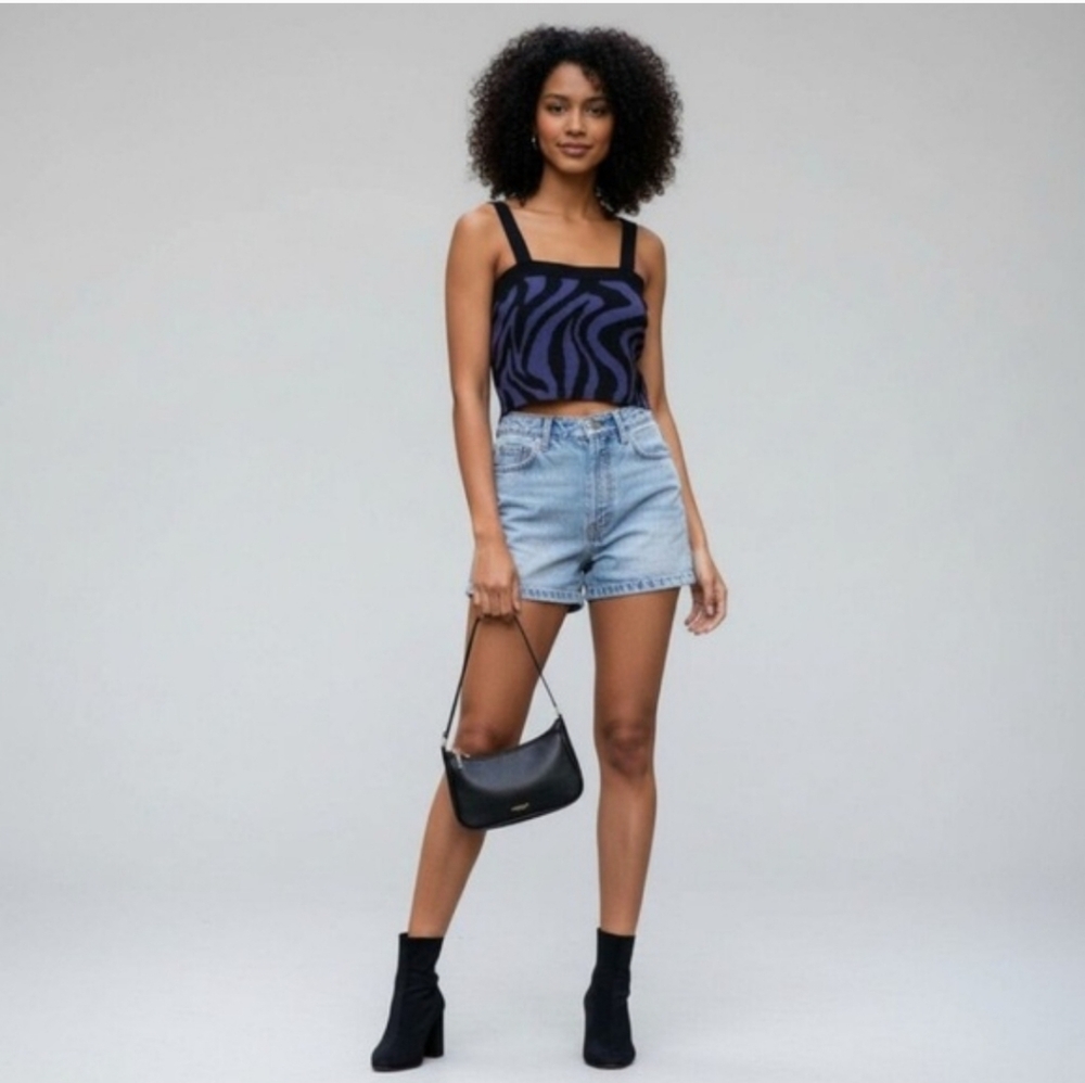SOLD Anthro NWT 525 zebra Top